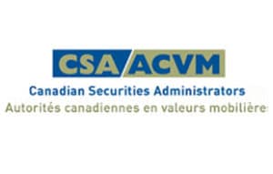 Logo of the Canadian Securities Administrators CSA