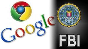 Google Chrome Logos and FBI Logos