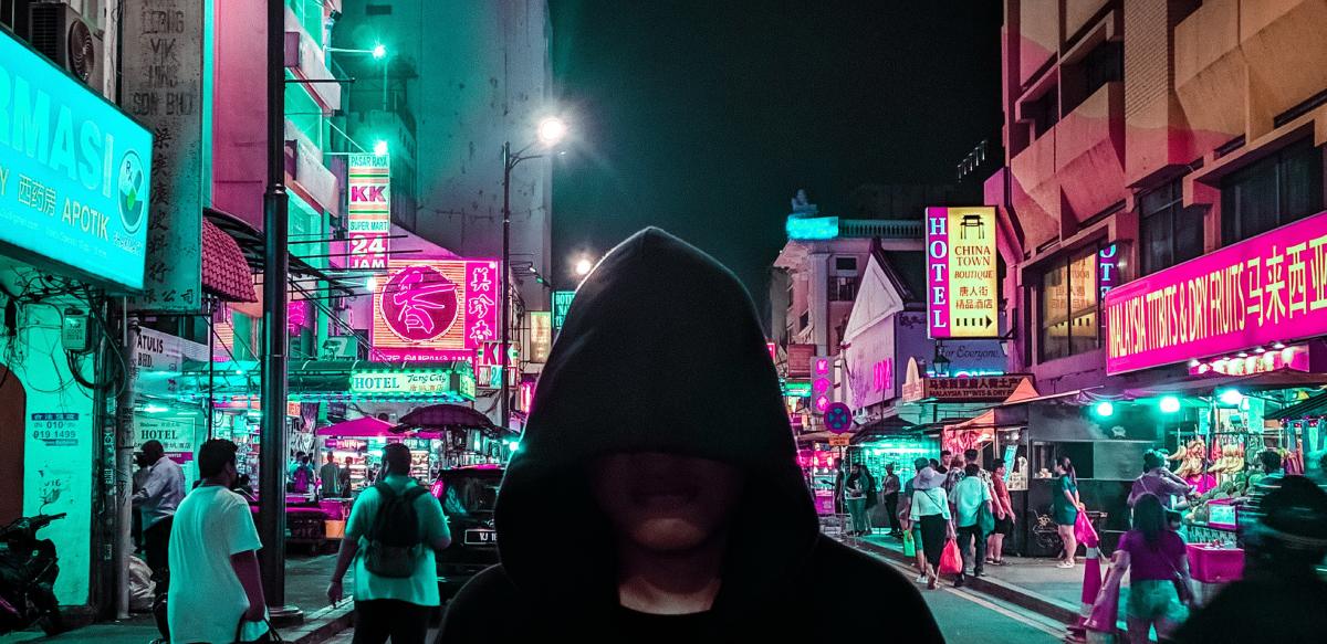 Hacker in china town